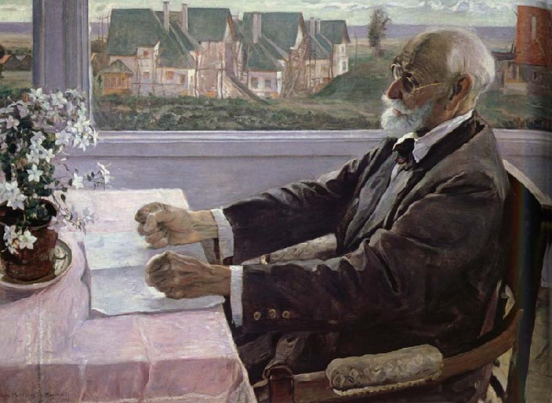 Nesterov Nikolai Stepanovich The portrait of Pavlovian France oil painting art